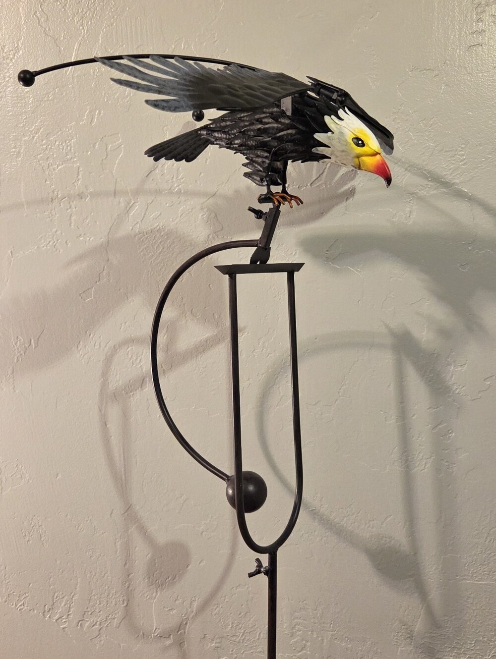 Kinetic Flying Eagle Yard Ornament